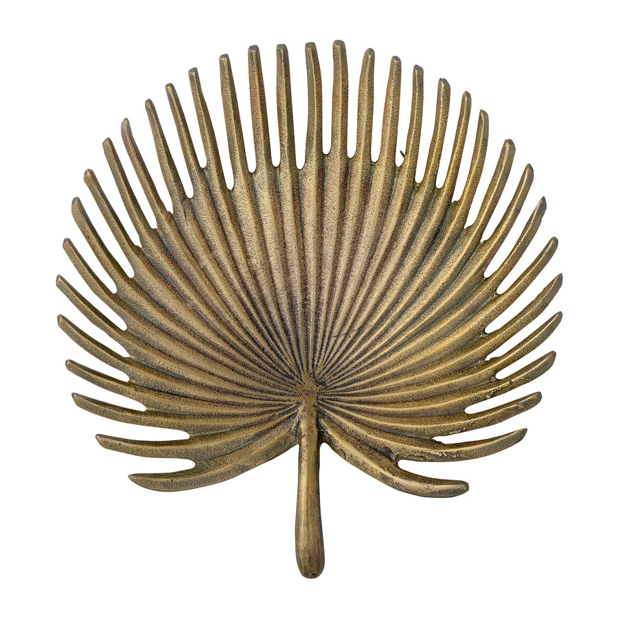 Creative Collection Lillie Dekotablett, Messingfarben, L 33 × H 5 × B 30 cm